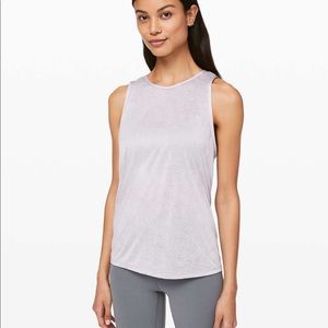 LULULEMON Soul Stride Tank - Iced Iris